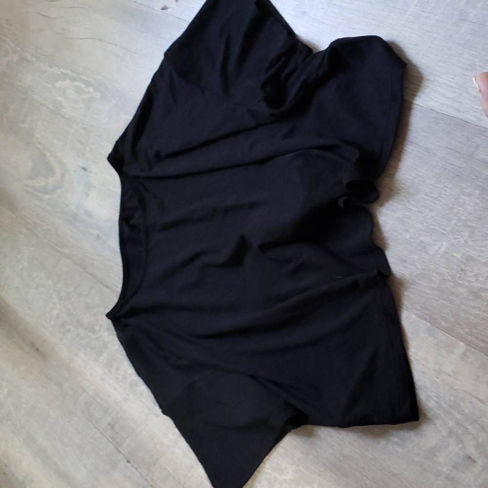 Large black shirt buffbunny